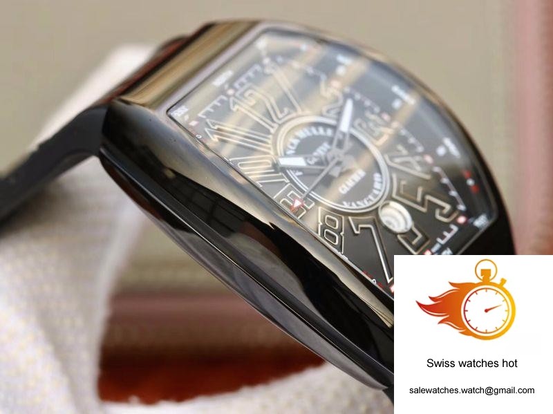 Franck Muller Vanguard V45-05 Black Dial 4 Franck Muller Vanguard V45-05 Black Dial 4