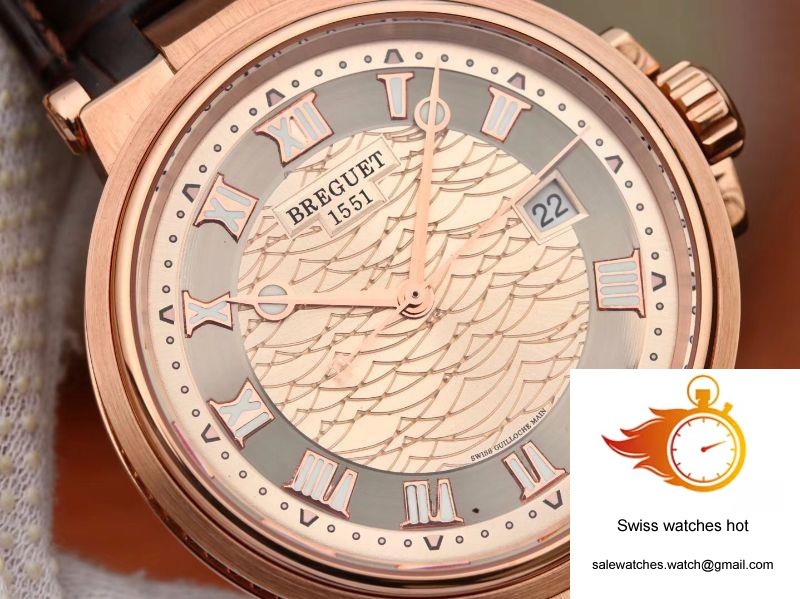Breguet Marine 5517BB/Y2/9ZU V9 Factory Gold Dial 4 Breguet Marine 5517BB/Y2/9ZU V9 Factory Gold Dial 4