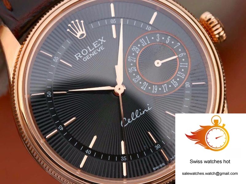 Rolex Celini Date 50515 MKS Factory 18K Rose Gold Case 4 Rolex Celini Date 50515 MKS Factory 18K Rose Gold Case 4