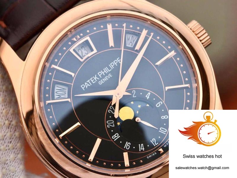 Patek Philippe Annual Calendar 5205G-001 KM Factory Black Dial 4 Patek Philippe Annual Calendar 5205G-001 KM Factory Black Dial 4