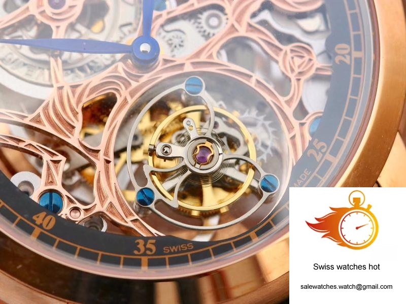 Audemars Piguet Jules Audemars Tourbillon 26357PT.ZZ.D028CR.01 18K Rose Gold Skeleton Dial 4 Audemars Piguet Jules Audemars Tourbillon 26357PT.ZZ.D028CR.01 18K Rose Gold Skeleton Dial 4