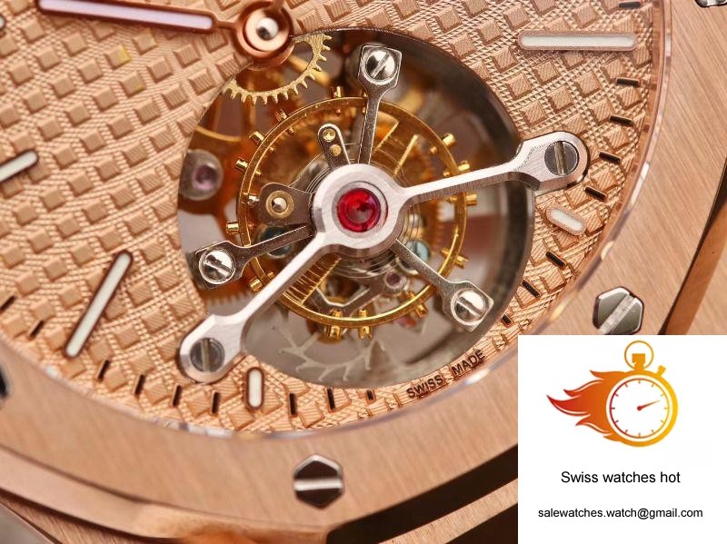Audemars Piguet Royal Oak Tourbillon 26515OR.OO.1220OR.01 R8 Factory 18K Rosegold Dial 4 Audemars Piguet Royal Oak Tourbillon 26515OR.OO.1220OR.01 R8 Factory 18K Rosegold Dial 4