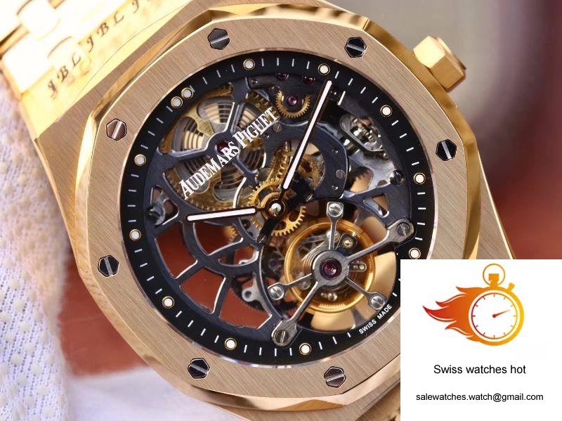 Audemars Piguet Royal Oak Offshore Diver Tourbillon 15407OR.OO.1220ST.01 JF Factory Skeleton Dial 4 Audemars Piguet Royal Oak Offshore Diver Tourbillon 15407OR.OO.1220ST.01 JF Factory Skeleton Dial 4