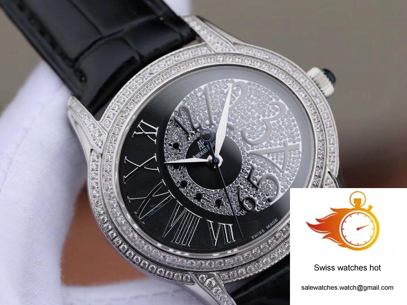 Audemars Piguet Millenary Lady 77302BC.ZZ.D001CR.01 Black Dial 4 Audemars Piguet Millenary Lady 77302BC.ZZ.D001CR.01 Black Dial 4