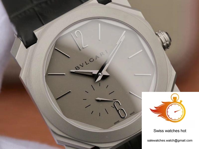 Bvlgari Octo Finissimo Extra Thin Automatic 103035 Gray Dial 4 Bvlgari Octo Finissimo Extra Thin Automatic 103035 Gray Dial 4