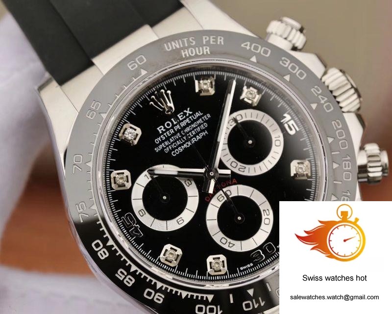 Rolex Daytona Cosmograph 116519 Noob Factory Black Dial 4 Rolex Daytona Cosmograph 116519 Noob Factory Black Dial 4