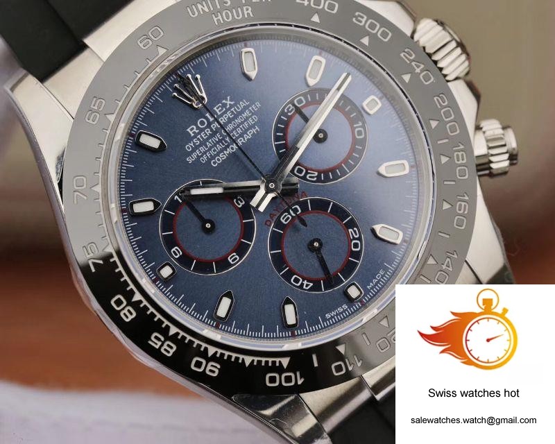 Rolex Daytona Cosmograph 116519 Noob Factory Blue Dial 4 Rolex Daytona Cosmograph 116519 Noob Factory Blue Dial 4