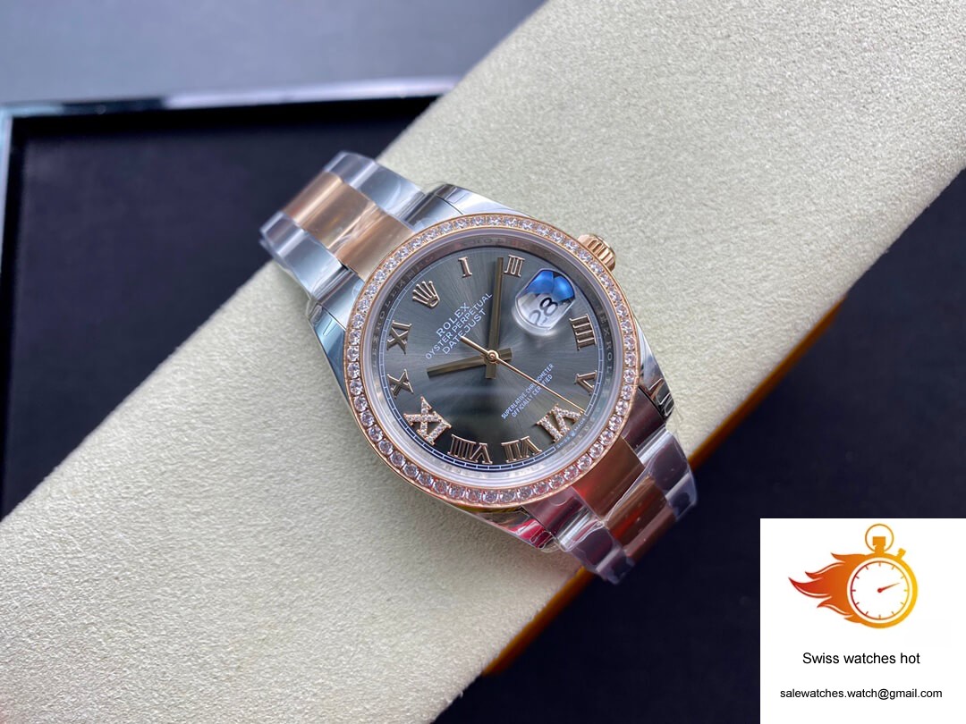 Rolex Datejust M126281RBR-0012 EW Factory Diamond-set Bezel 5 Rolex Datejust M126281RBR-0012 EW Factory Diamond-set Bezel 5
