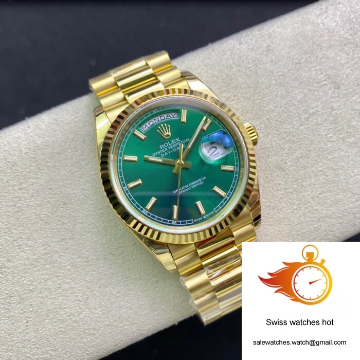 Rolex Day Date 118238 EW Factory Green Dial 5 Rolex Day Date 118238 EW Factory Green Dial 5