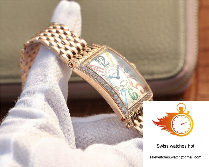 Franck Muller LONG ISLAND 952 Ladies ABF Factory Rose Gold With Diamonds 5 Franck Muller LONG ISLAND 952 Ladies ABF Factory Rose Gold With Diamonds 5