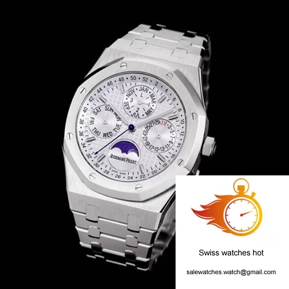Audemars Piguet Royal Oak 26574ST.OO.1220ST.001 APS Factory White Dial 5 Audemars Piguet Royal Oak 26574ST.OO.1220ST.001 APS Factory White Dial 5