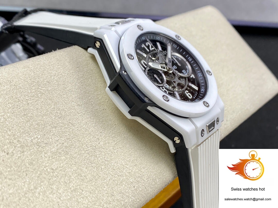 Hublot BIG BANG Unico 421.HX.1170.RX ZF Factory White Ceramic Case 5 Hublot BIG BANG Unico 421.HX.1170.RX ZF Factory White Ceramic Case 5