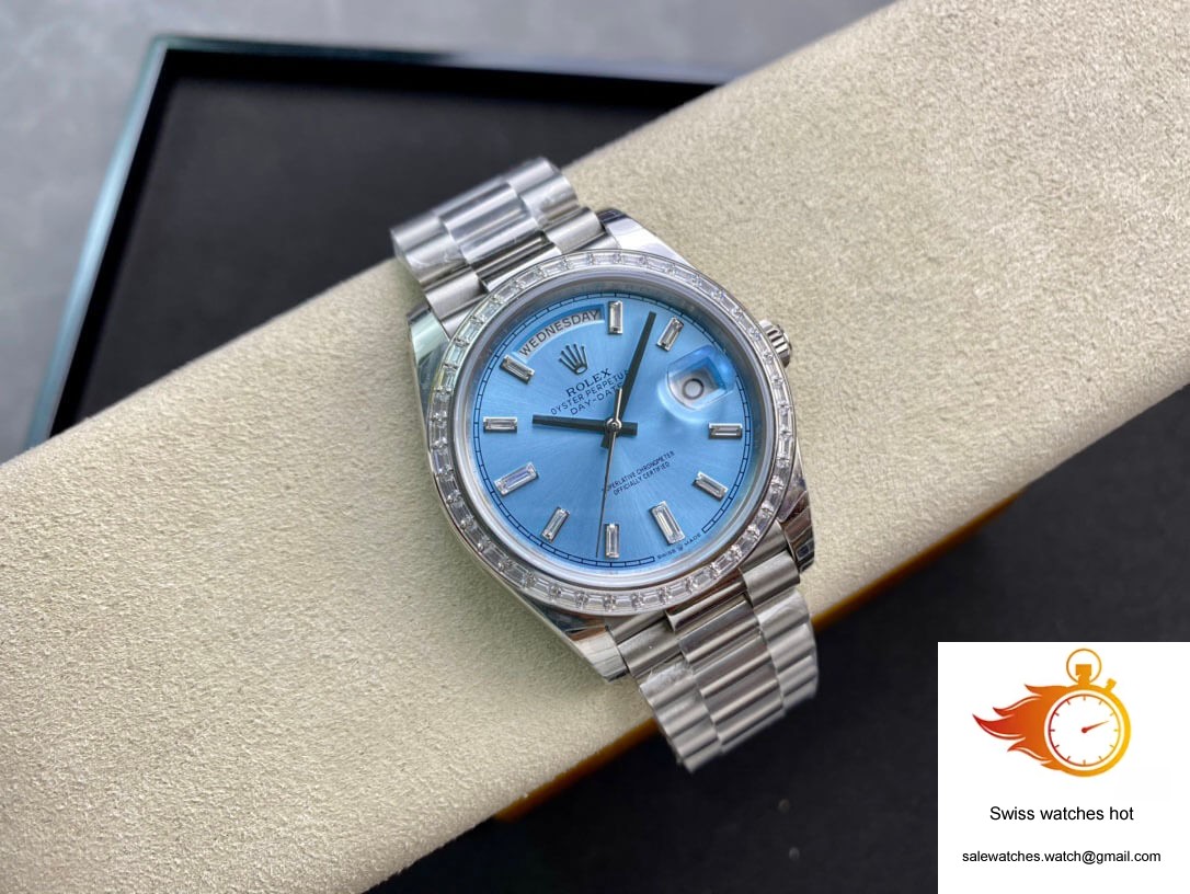 Rolex Day Date 228396TBR EW Factory Diamond Case 5 Rolex Day Date 228396TBR EW Factory Diamond Case 5