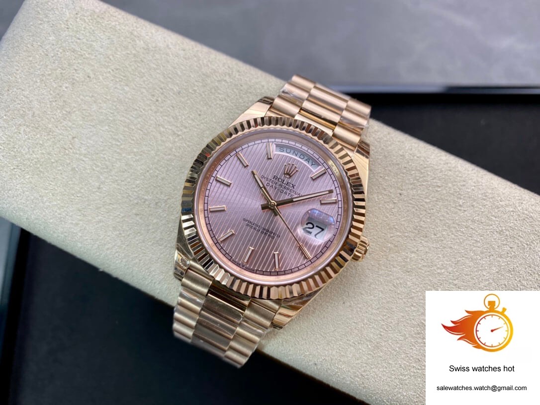 Rolex Day Date M228235-0005 EW Factory Rose Gold 5 Rolex Day Date M228235-0005 EW Factory Rose Gold 5