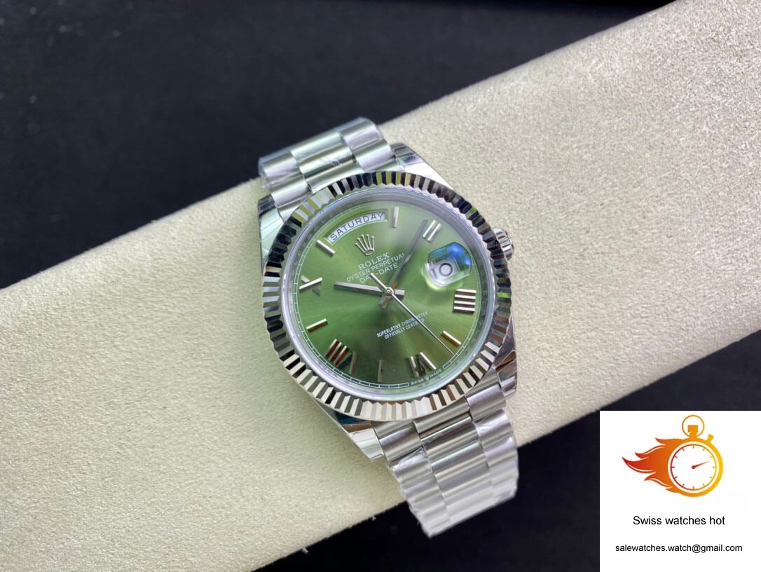 Rolex Day Date M228239-0033 EW Factory Olive Green Dial 5 Rolex Day Date M228239-0033 EW Factory Olive Green Dial 5