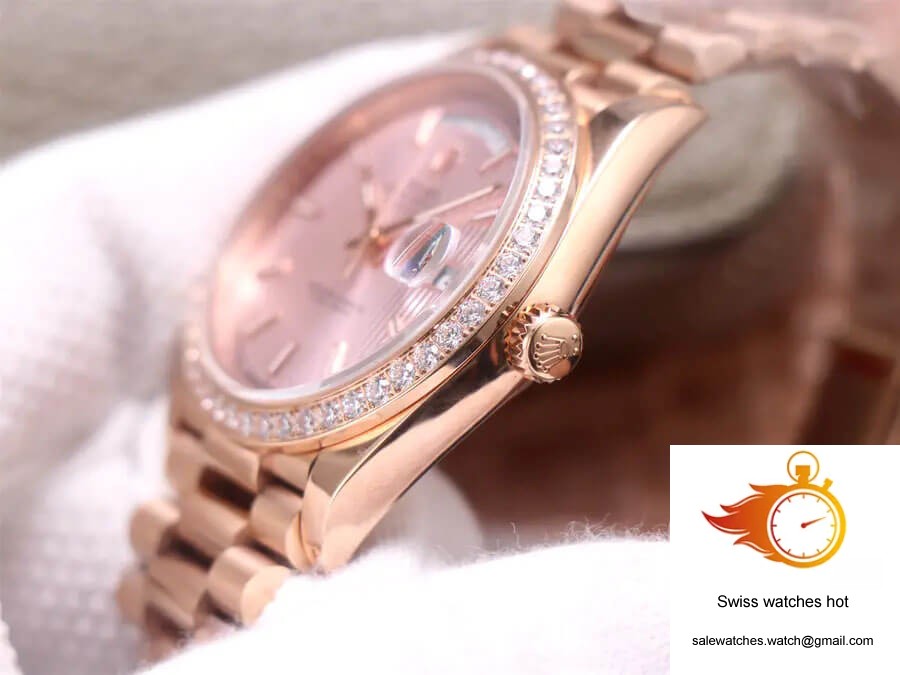 Rolex Day Date M228345RBR-0010 EW Factory Rose Gold 5 Rolex Day Date M228345RBR-0010 EW Factory Rose Gold 5