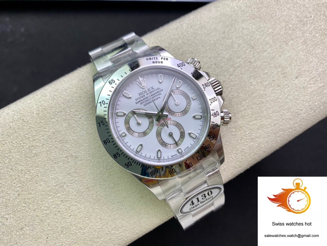 Rolex Cosmograph Daytona 116520LN Clean Factory White Dial 5 Rolex Cosmograph Daytona 116520LN Clean Factory White Dial 5