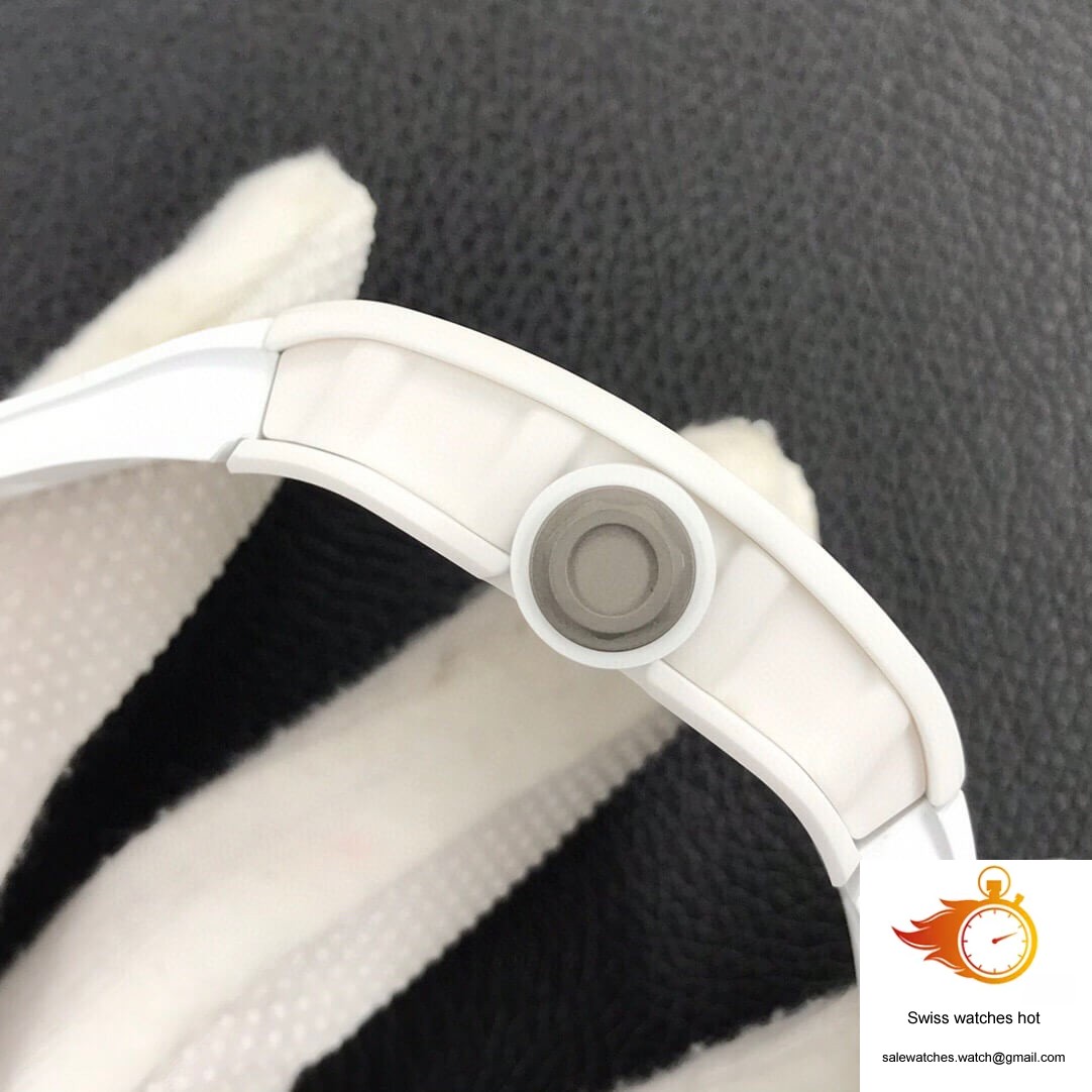 Richard Mille RM055 ZF Factory White Ceramic 5 Richard Mille RM055 ZF Factory White Ceramic 5