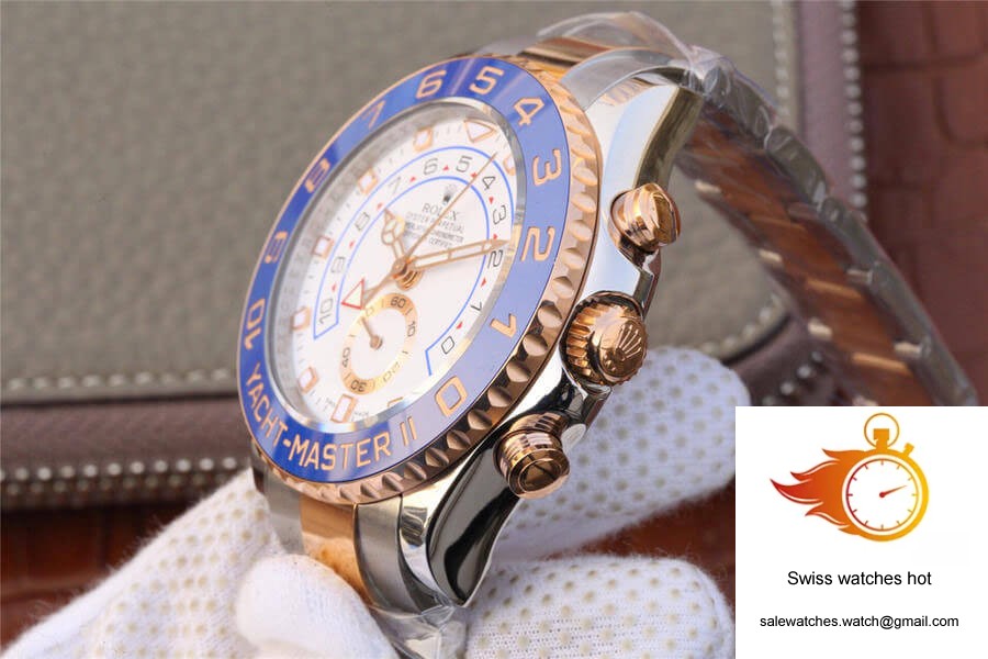 Rolex Yacht-Master M116681-0002 JF Factory White Dial 5 Rolex Yacht-Master M116681-0002 JF Factory White Dial 5