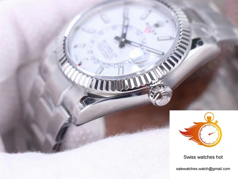 Rolex Sky Dweller M326934-0001 Noob Factory White Dial 5 Rolex Sky Dweller M326934-0001 Noob Factory White Dial 5