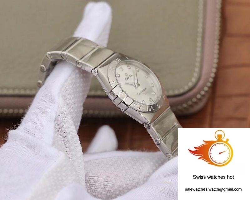 Omega Constellation Ladies 123.10.27.60.55.001 TW Factory Silver Dial 5 Omega Constellation Ladies 123.10.27.60.55.001 TW Factory Silver Dial 5