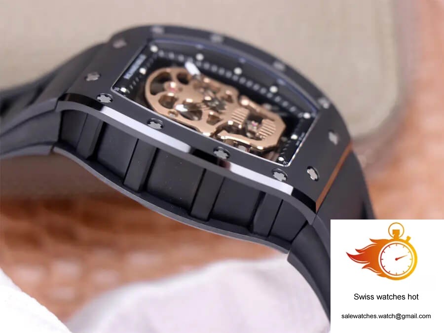 Richard Mille RM52-01 Tourbillon JB Factory Rose Gold Skull Dial 5 Richard Mille RM52-01 Tourbillon JB Factory Rose Gold Skull Dial 5