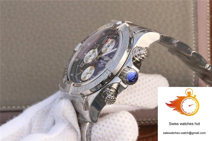 Breitling Avenger II A1338111/F564/170A GF Factory Bituminous Coal Color Dial 5 Breitling Avenger II A1338111/F564/170A GF Factory Bituminous Coal Color Dial 5