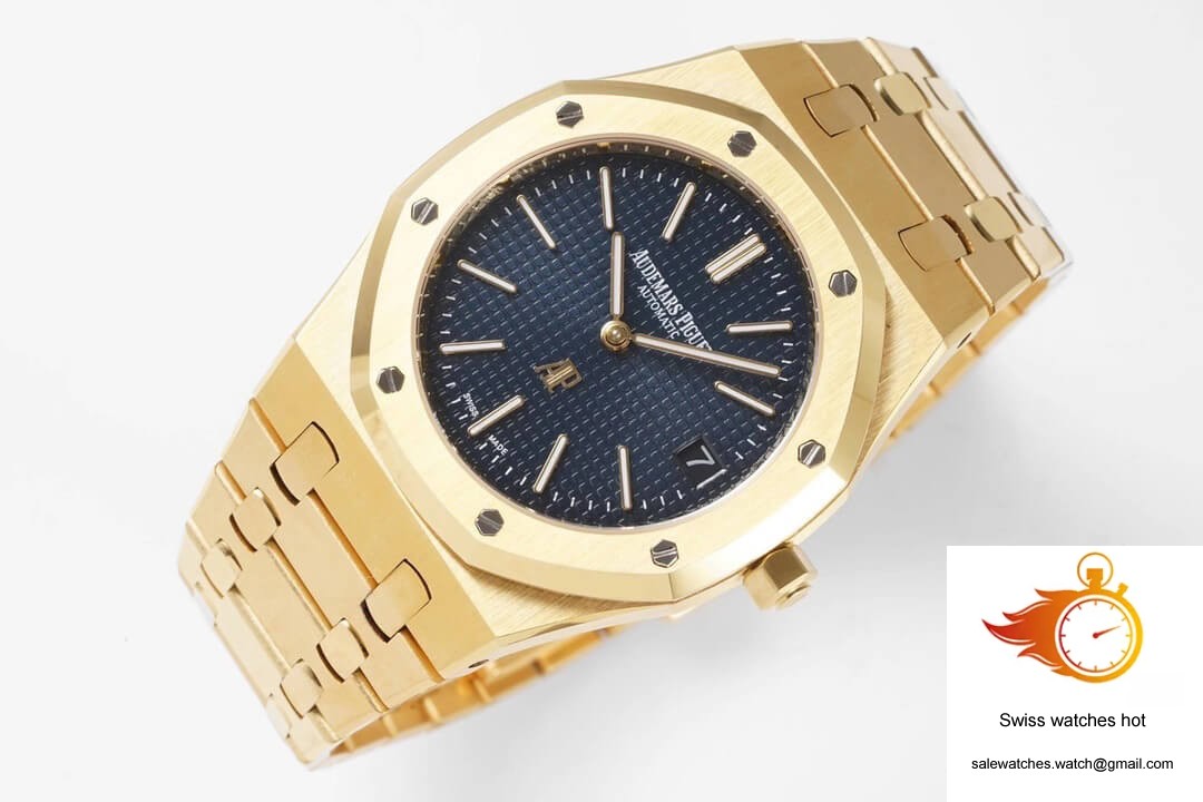 Audemars Piguet Royal Oak 15202BA.OO.1240BA.01 KZ Factory Yellow Gold Blue Dial 5 Audemars Piguet Royal Oak 15202BA.OO.1240BA.01 KZ Factory Yellow Gold Blue Dial 5