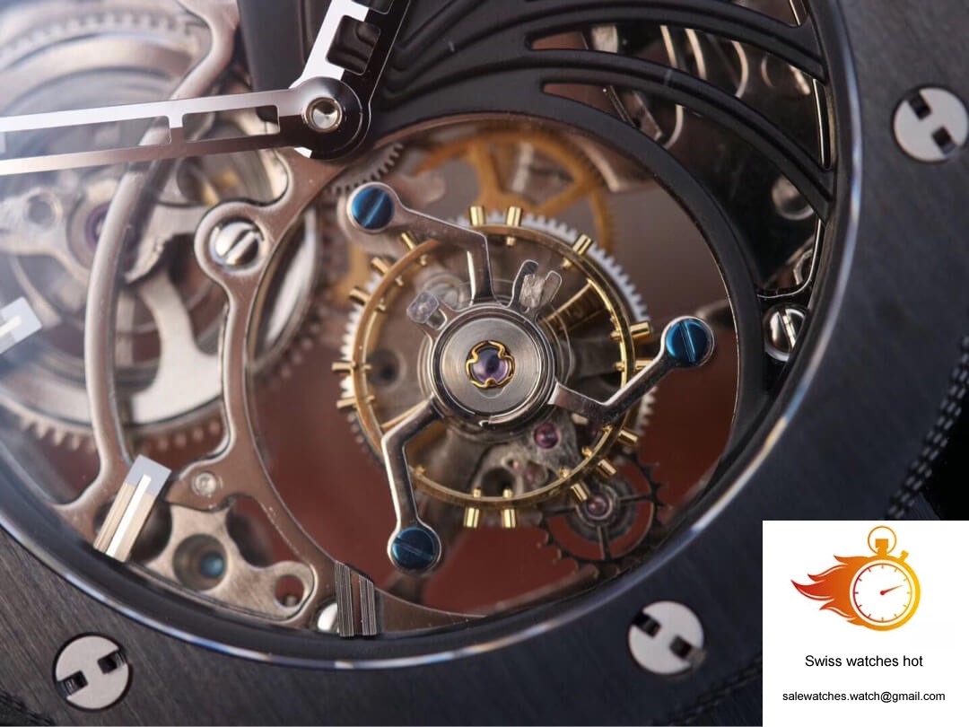 Hublot Big Bang Hollow Tourbillon Ceramic Skeleton Dial 5 Hublot Big Bang Hollow Tourbillon Ceramic Skeleton Dial 5