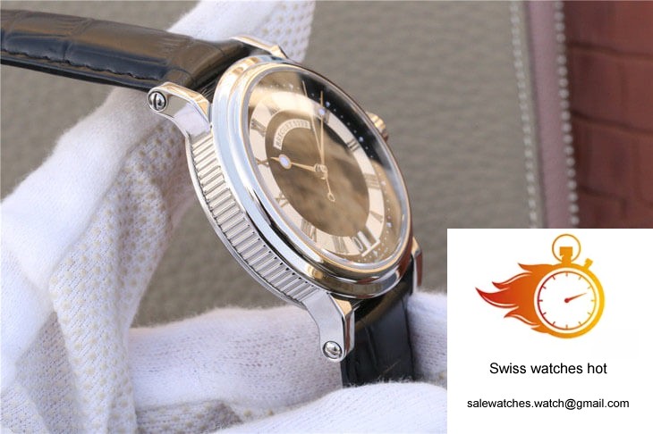 Breguet Marine 5817 Black Dial Cowhide Strap 5 Breguet Marine 5817 Black Dial Cowhide Strap 5