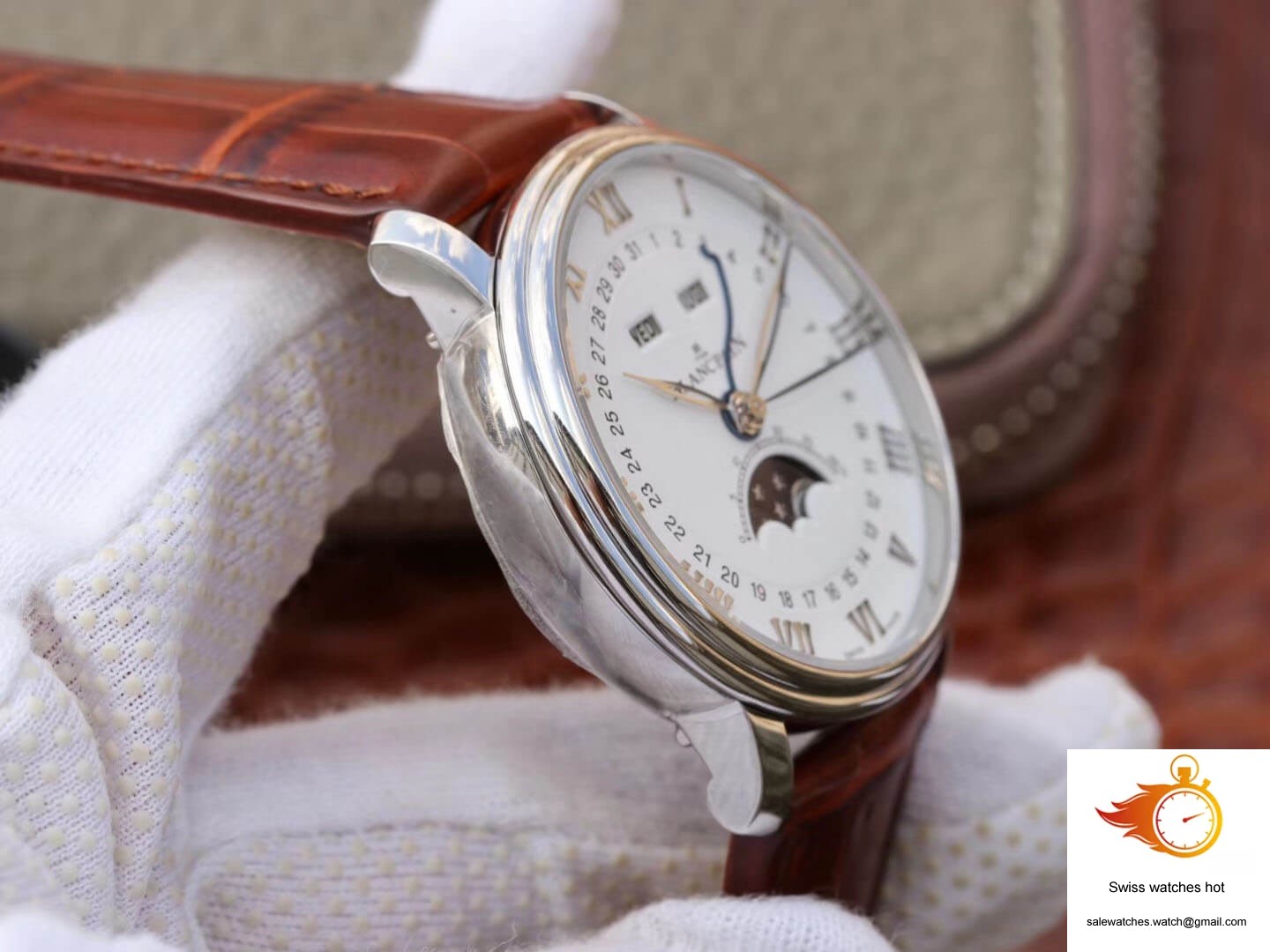 Blancpain Villeret 6654 OM Factory V2 White Dial 5 Blancpain Villeret 6654 OM Factory V2 White Dial 5