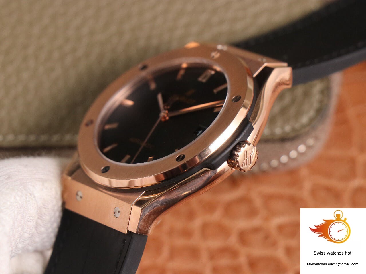 Hublot Classic Fusion 511.OX.1181.LR WWF Factory Rose Gold Black Dial 5 Hublot Classic Fusion 511.OX.1181.LR WWF Factory Rose Gold Black Dial 5