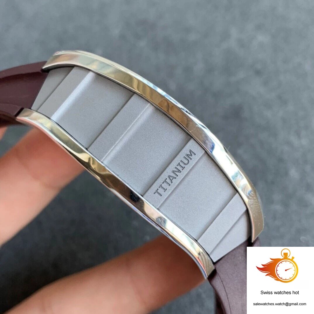Richard Mille RM11 KV Factory Titanium Brown Strap 5 Richard Mille RM11 KV Factory Titanium Brown Strap 5