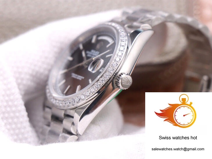 Rolex Day-Date M228349RBR-0002 EW Factory Black Dial 5 Rolex Day-Date M228349RBR-0002 EW Factory Black Dial 5
