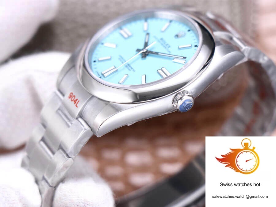 Rolex Oyster Perpetual M124300-0006 41MM EW Factory Turquoise Blue Dial 5 Rolex Oyster Perpetual M124300-0006 41MM EW Factory Turquoise Blue Dial 5