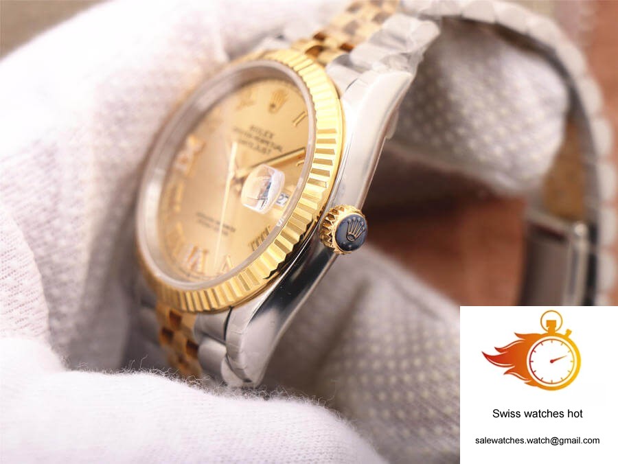 Rolex Datejust 126233 EW Factory Diamond Gold Dial 5 Rolex Datejust 126233 EW Factory Diamond Gold Dial 5