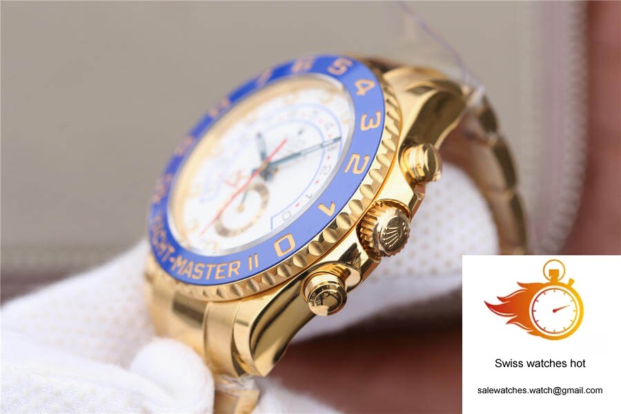 Rolex Yacht-Master II M116688-0002 JF Factory White Dial 5 Rolex Yacht-Master II M116688-0002 JF Factory White Dial 5