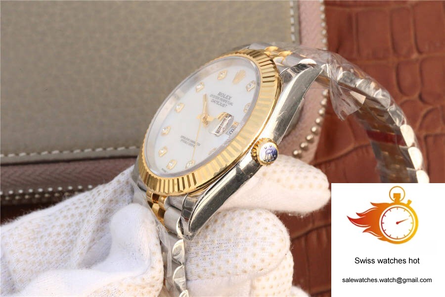 Rolex Datejust M126333-0018 EW Factory Yellow Gold White Dial 5 Rolex Datejust M126333-0018 EW Factory Yellow Gold White Dial 5