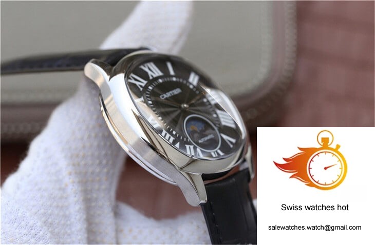 Drive De Cartier Moonphase WGNM0009 Black Dial 5 Drive De Cartier Moonphase WGNM0009 Black Dial 5
