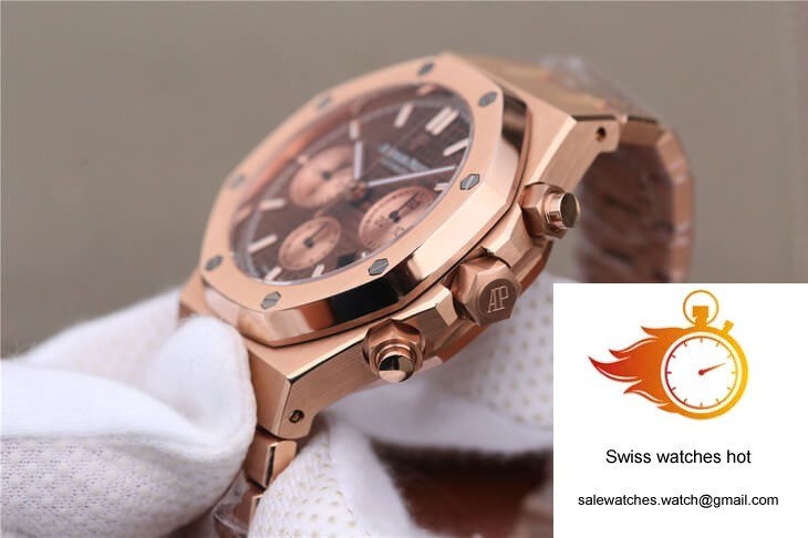 Audemars Piguet Royal Oak Chronograph 26331OR.OO.1220OR.02 OM Factory Brown Dial 5 Audemars Piguet Royal Oak Chronograph 26331OR.OO.1220OR.02 OM Factory Brown Dial 5