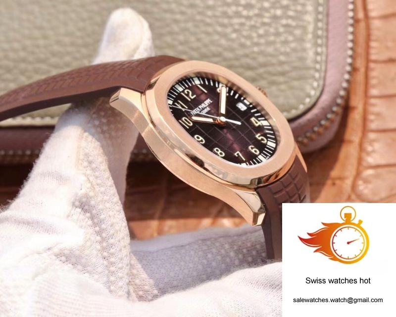 Patek Philippe Aquanaut 5167R-001 40mm ZF Factory Dark Brown Dial 5 Patek Philippe Aquanaut 5167R-001 40mm ZF Factory Dark Brown Dial 5