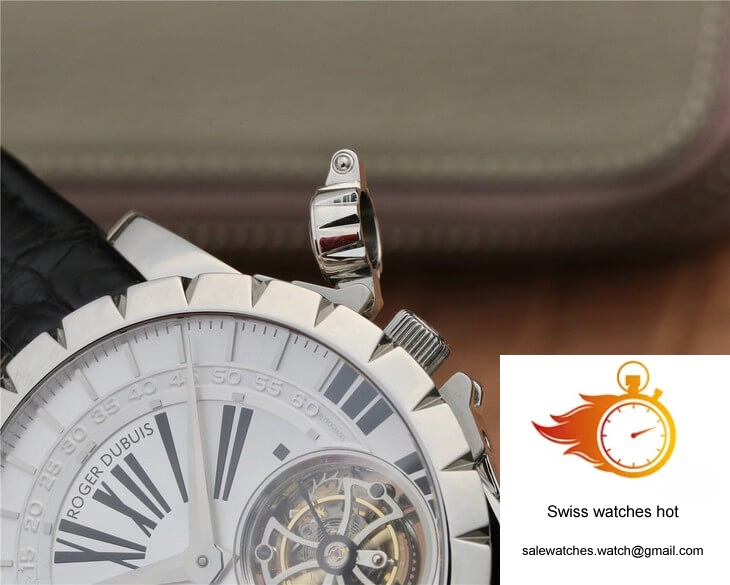 Roger Dubuis Excalibur RDDBEX0250 JB Factory Tourbillon White Dial 5 Roger Dubuis Excalibur RDDBEX0250 JB Factory Tourbillon White Dial 5