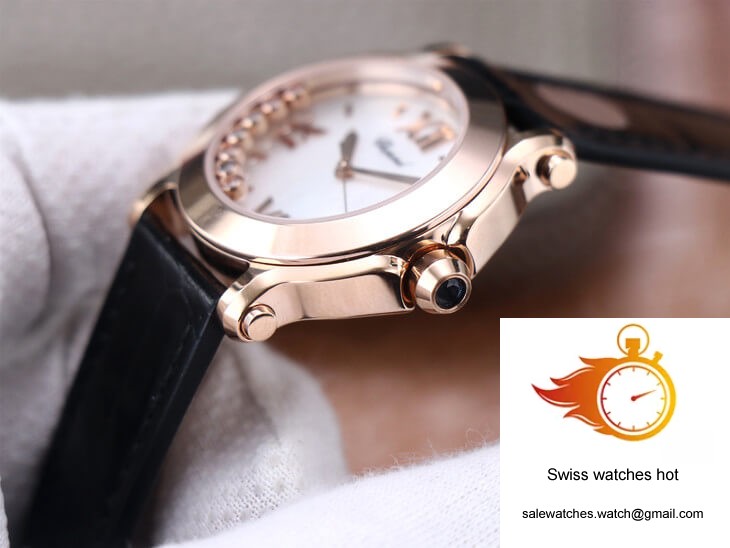 Chopard Happy Sport 278492 YF Factory White Dial Rose Gold 5 Chopard Happy Sport 278492 YF Factory White Dial Rose Gold 5