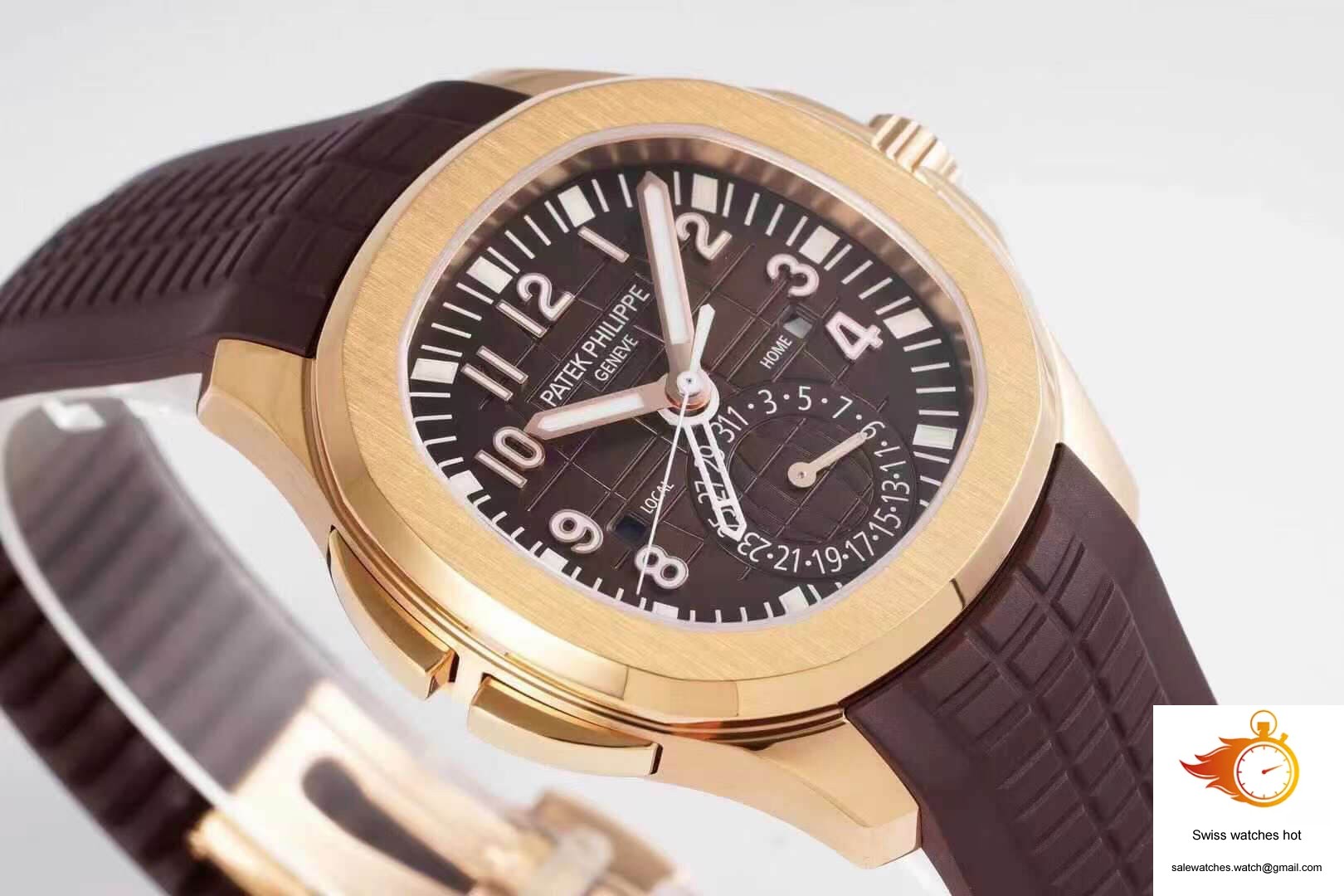 Patek Philippe Aquanaut 5164R-001 ZF Factory Brown Dial 5 Patek Philippe Aquanaut 5164R-001 ZF Factory Brown Dial 5