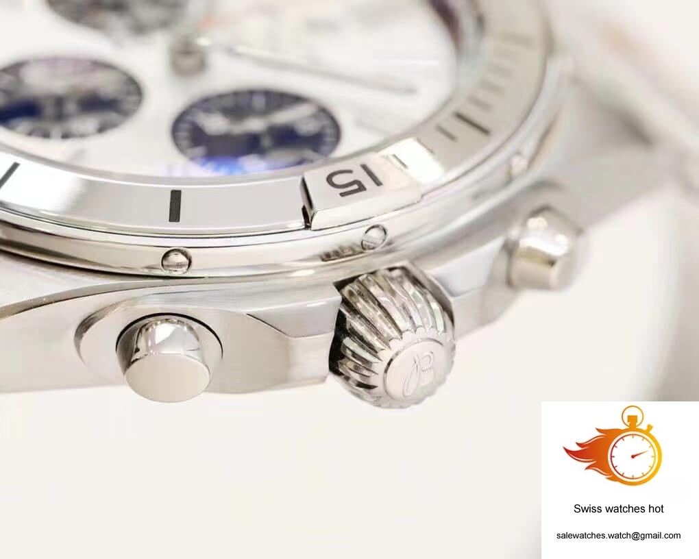 Breitling Chronomat AB0134101G1A1 GF Factory White Dial 5 Breitling Chronomat AB0134101G1A1 GF Factory White Dial 5