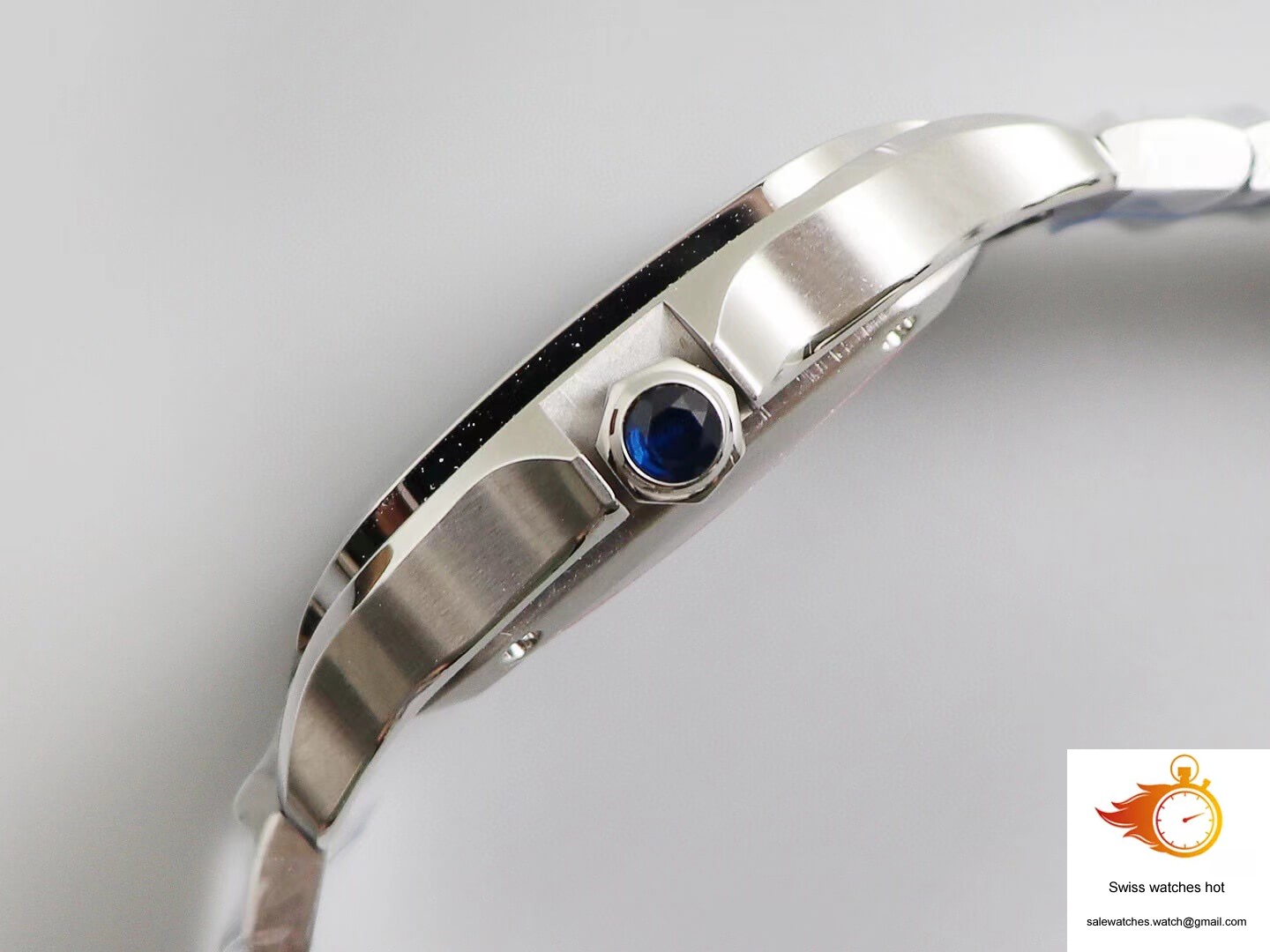 Cartier Santos WSSA0009 BV Factory White Dial 5 Cartier Santos WSSA0009 BV Factory White Dial 5