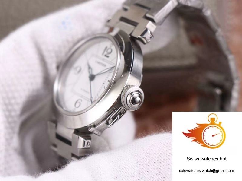 Cartier Pasha W31074M7 V9 Factory White Dial 5 Cartier Pasha W31074M7 V9 Factory White Dial 5