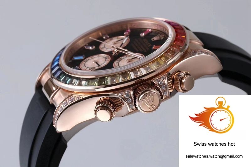 Rolex Daytona 116595RBOW BL Factory Rose Gold 5 Rolex Daytona 116595RBOW BL Factory Rose Gold 5