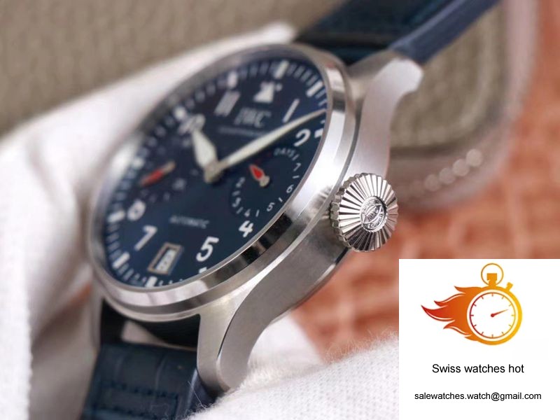 IWC Big Pilot IW501008 Boutique London Edition ZF Factory Blue Dial 5 IWC Big Pilot IW501008 Boutique London Edition ZF Factory Blue Dial 5