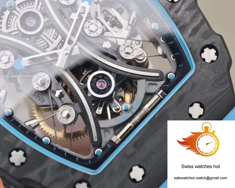 Richard Mille RM53-01 Tourbillon Pablo Mac Donough JB Factory Black Hollow dial 5 Richard Mille RM53-01 Tourbillon Pablo Mac Donough JB Factory Black Hollow dial 5
